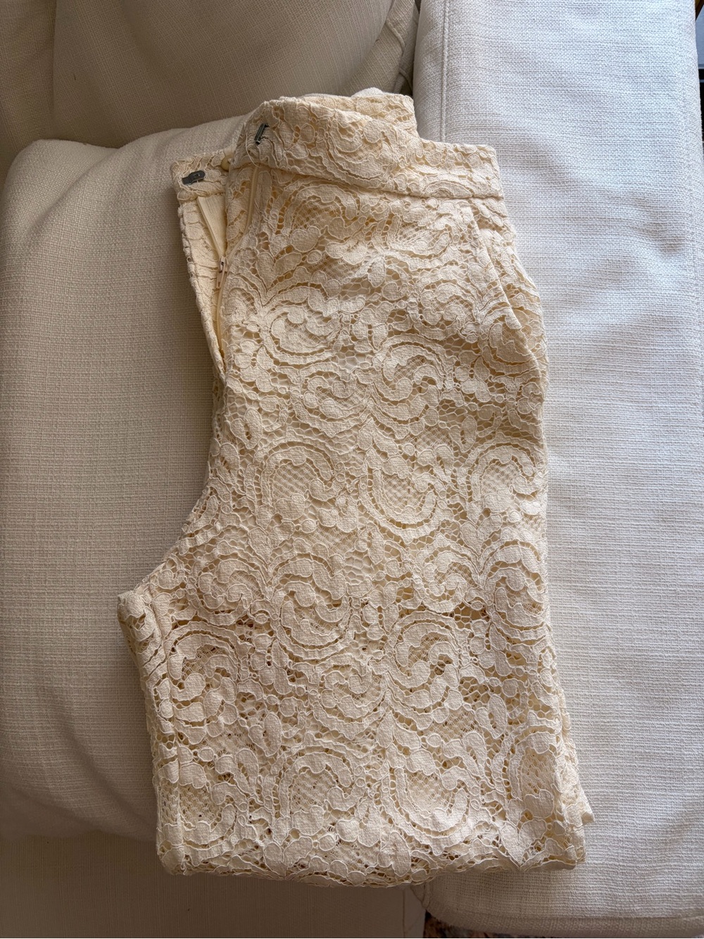 Zara lace trousers